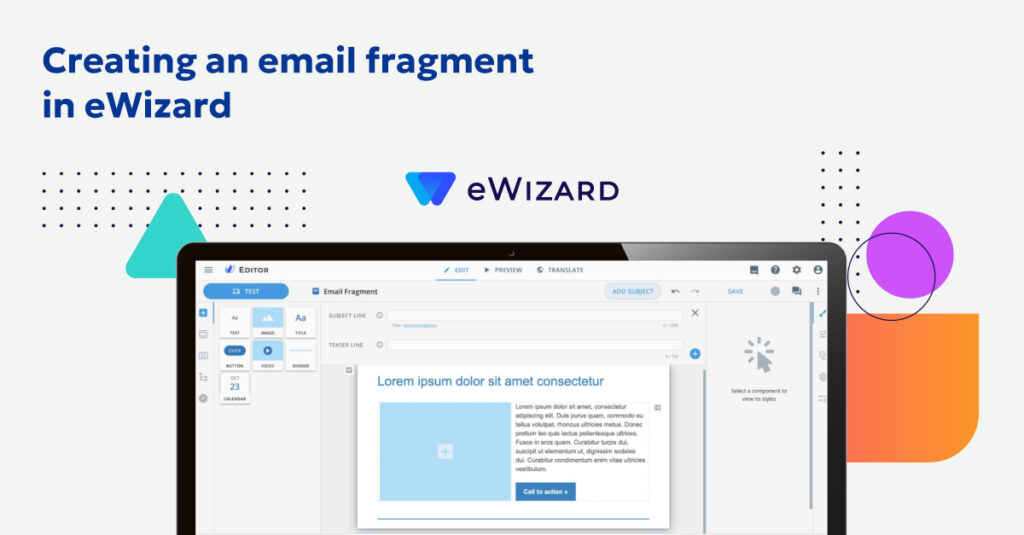 email fragment in ewizard