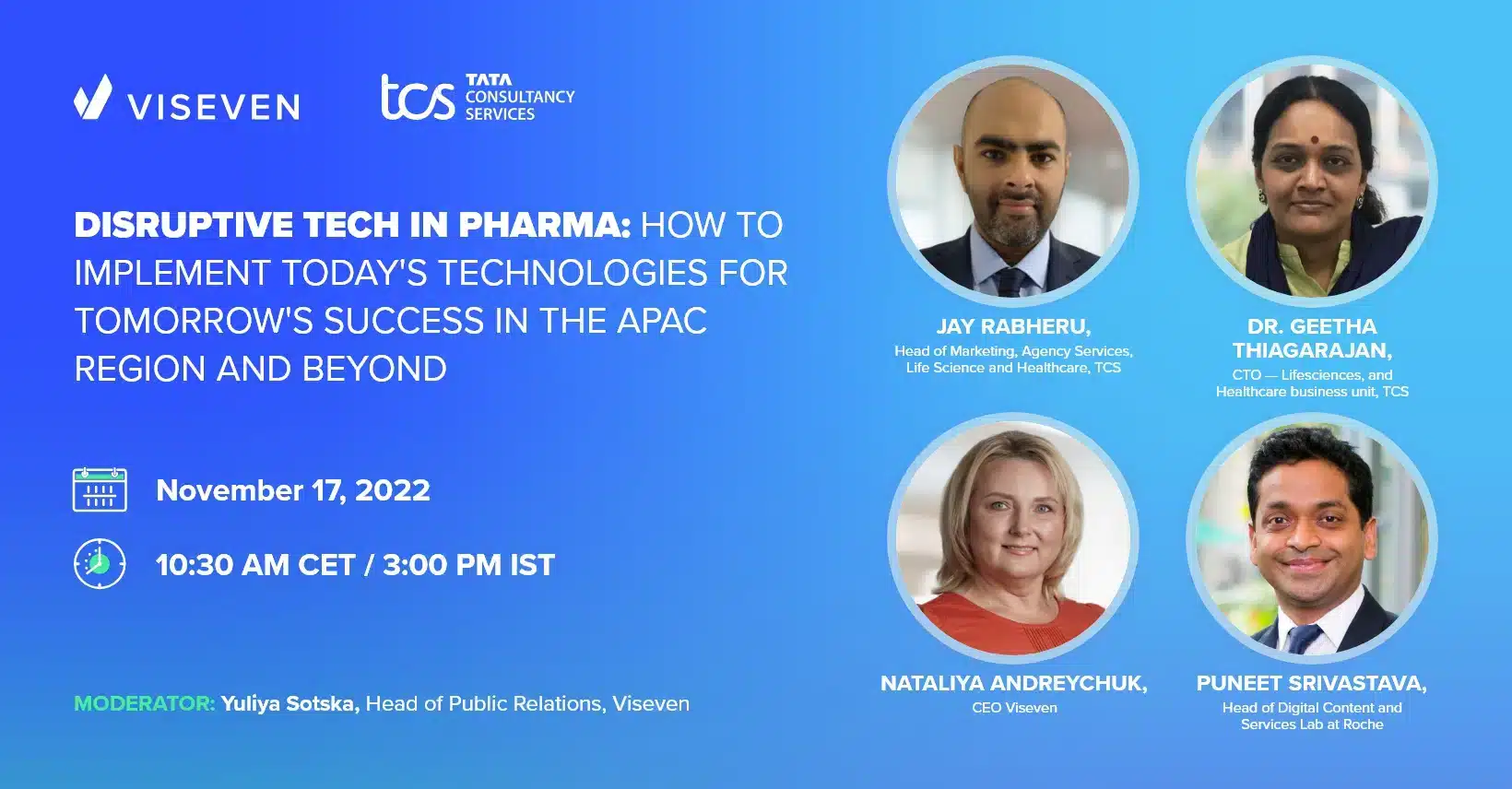 Disruptive Tech in Pharma