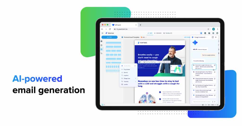 email generation pharma AI agent